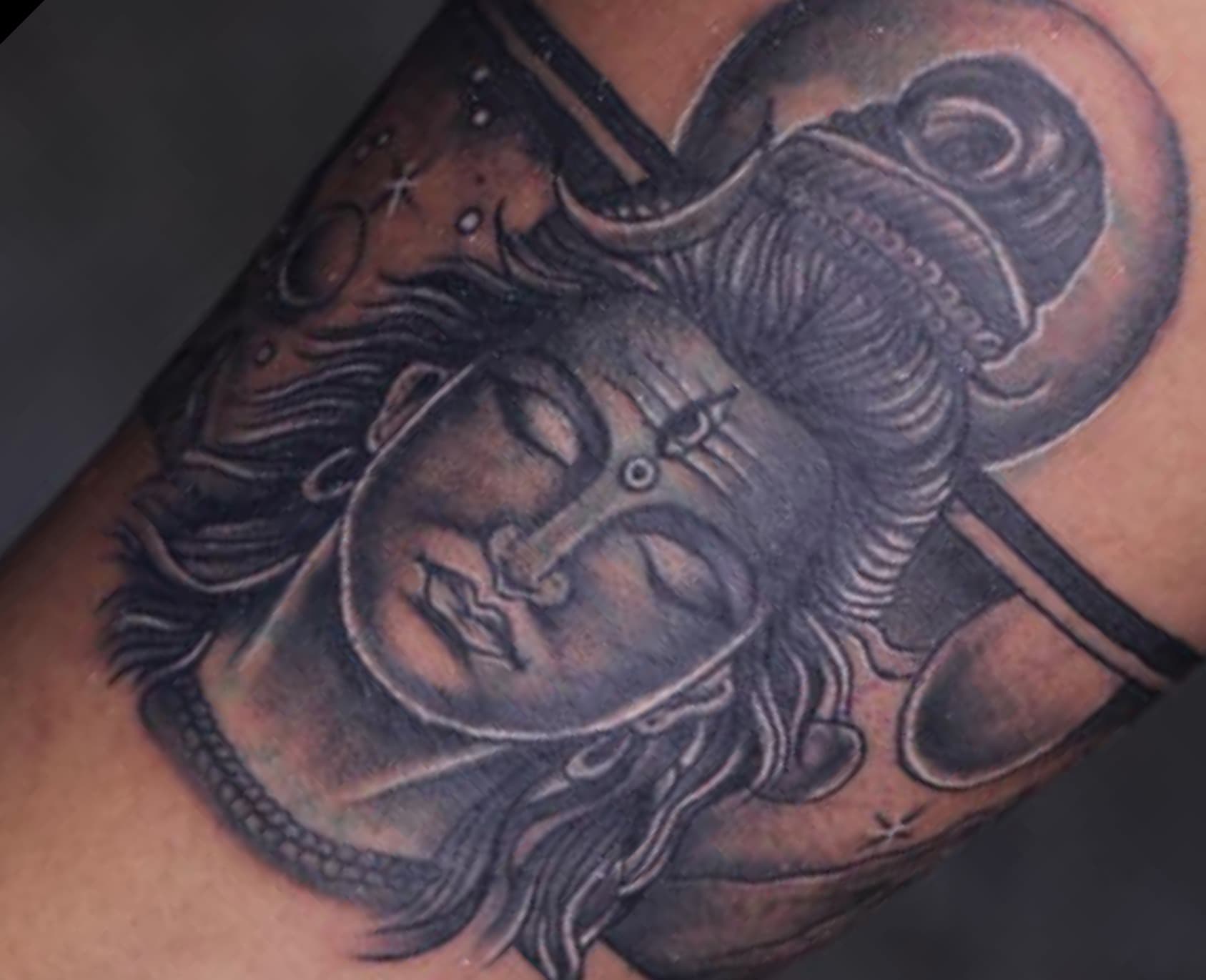 Shiva armband tattoo